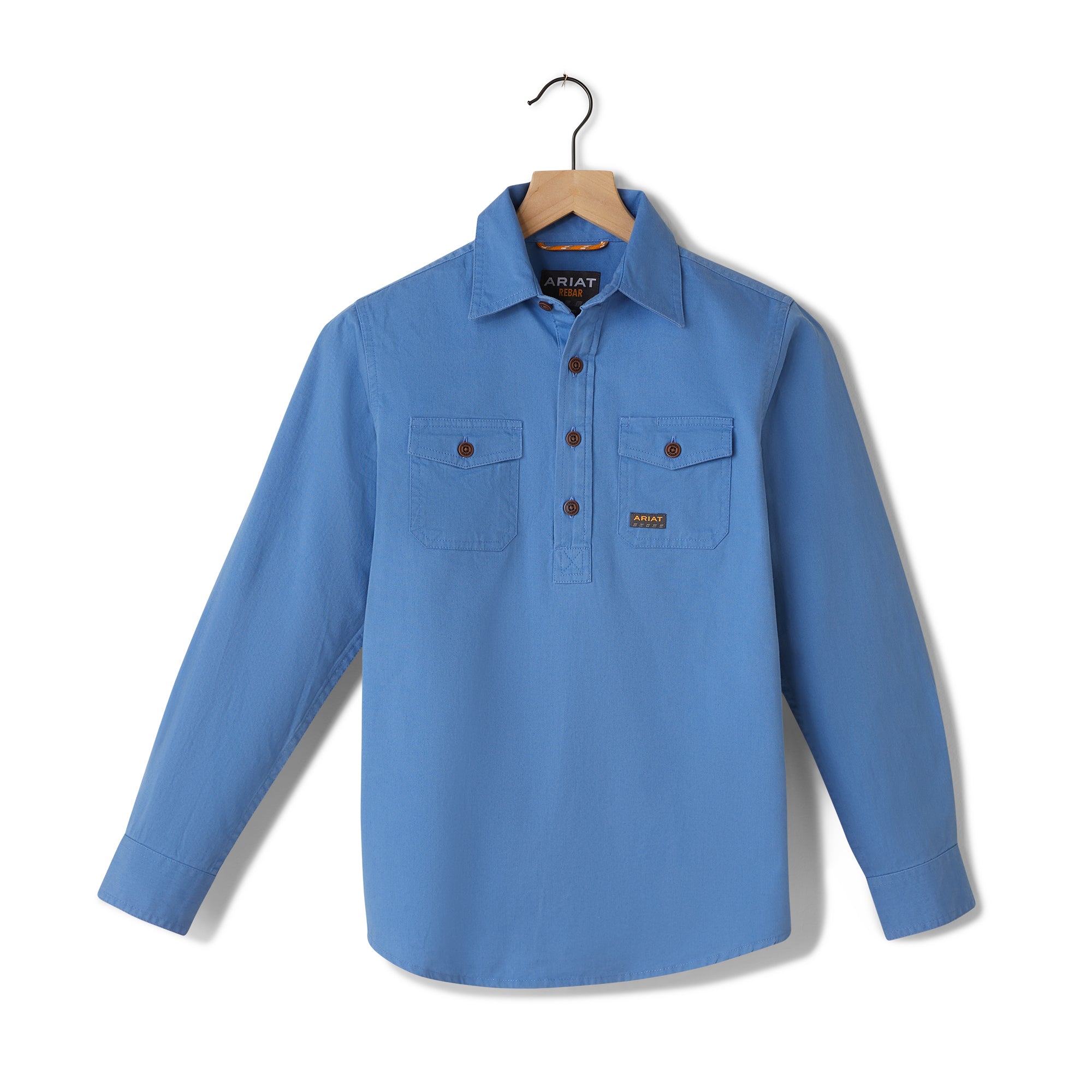 Youth Rebar Half Button Workshirt - Image 3