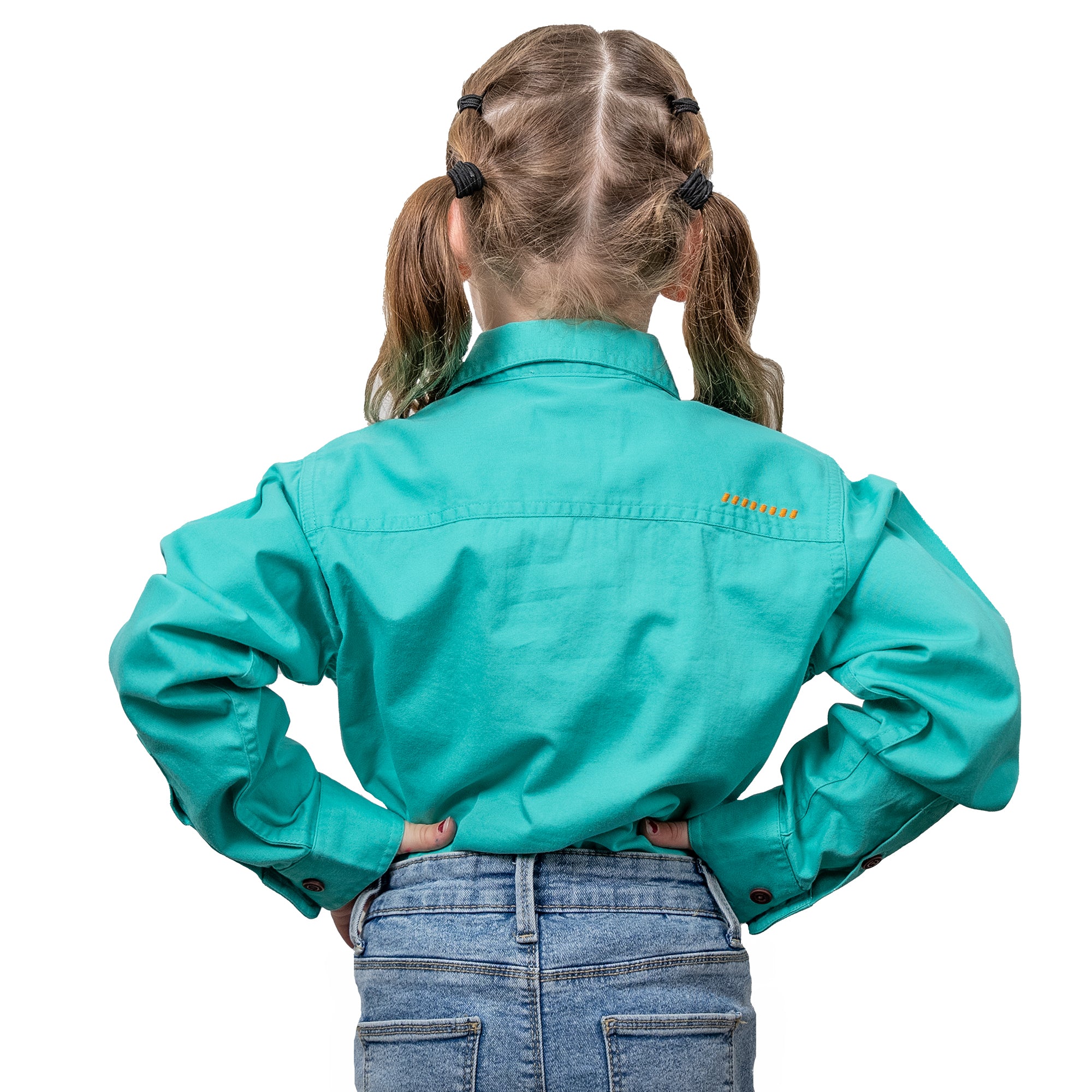 Youth Rebar Half Button Workshirt - Image 2