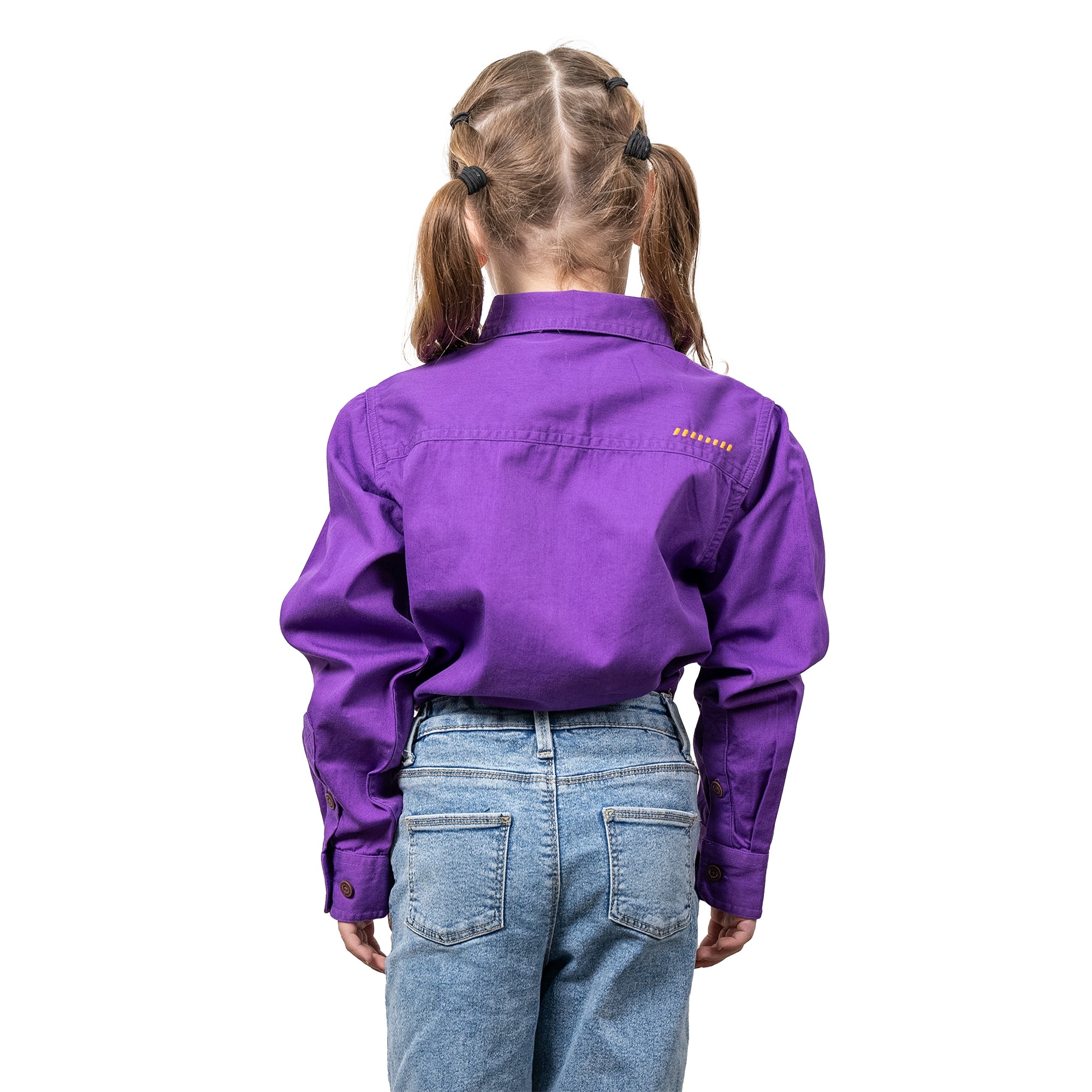 Youth Rebar Half Button Workshirt - Image 2