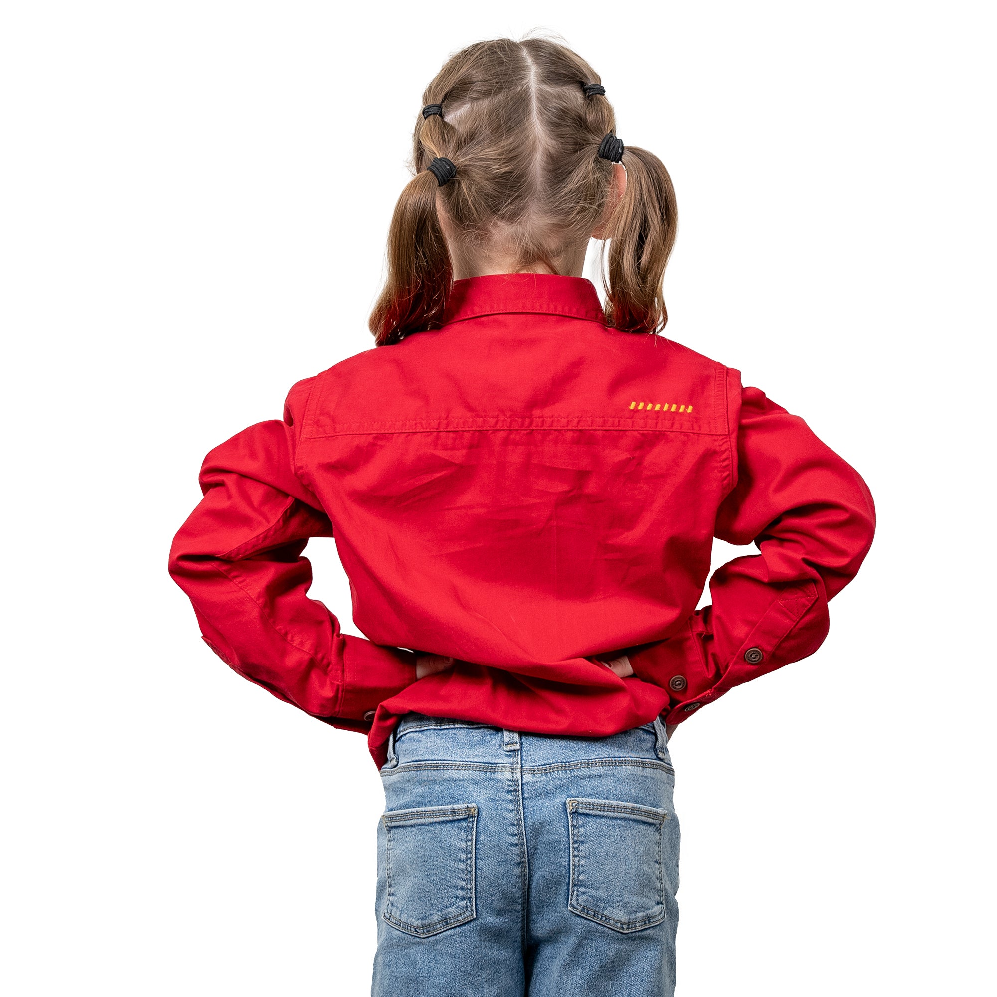 Youth Rebar Half Button Workshirt - Image 3