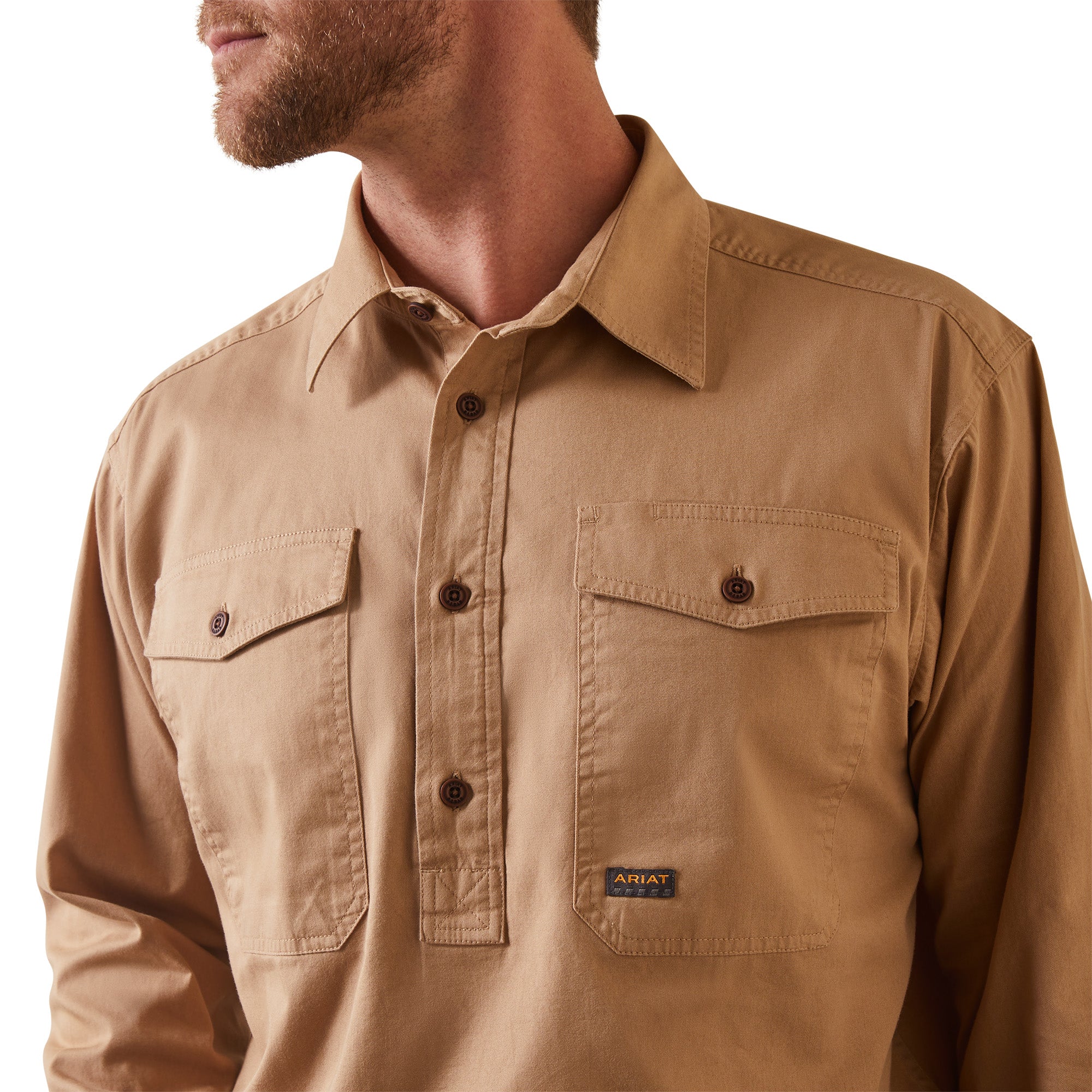 Rebar Half Button Workshirt - Image 5