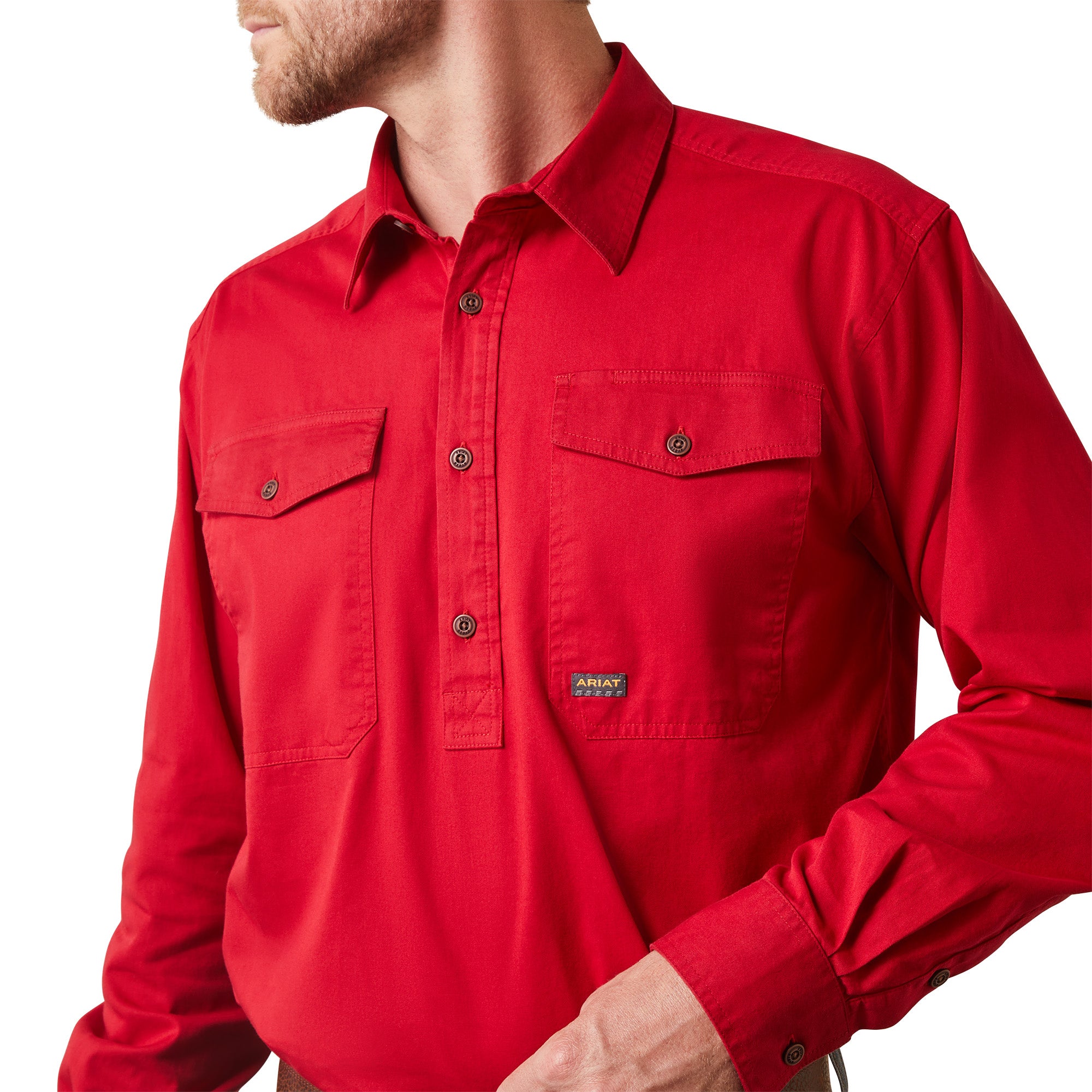 Rebar Half Button Workshirt - Image 3