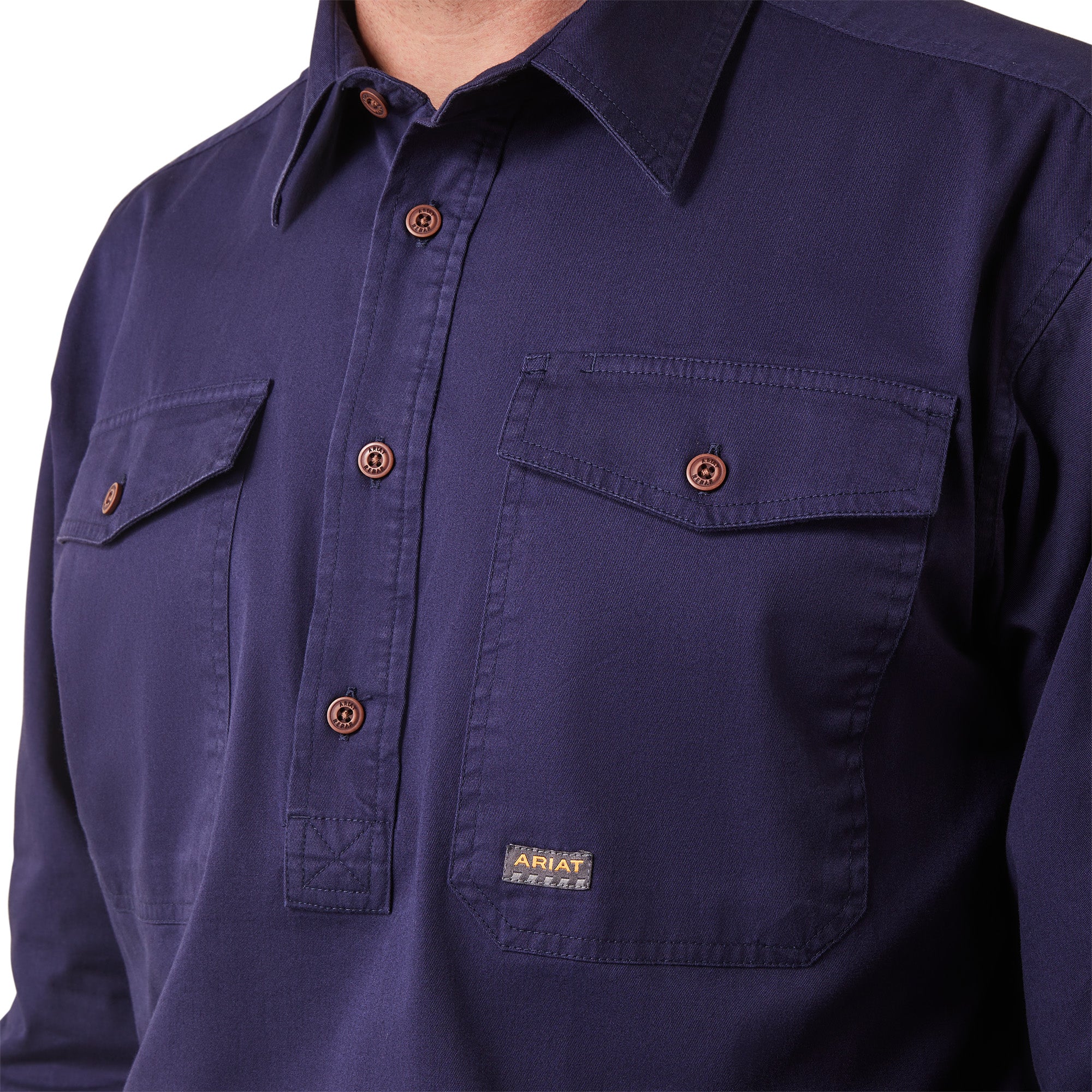 Rebar Half Button Workshirt - Image 5