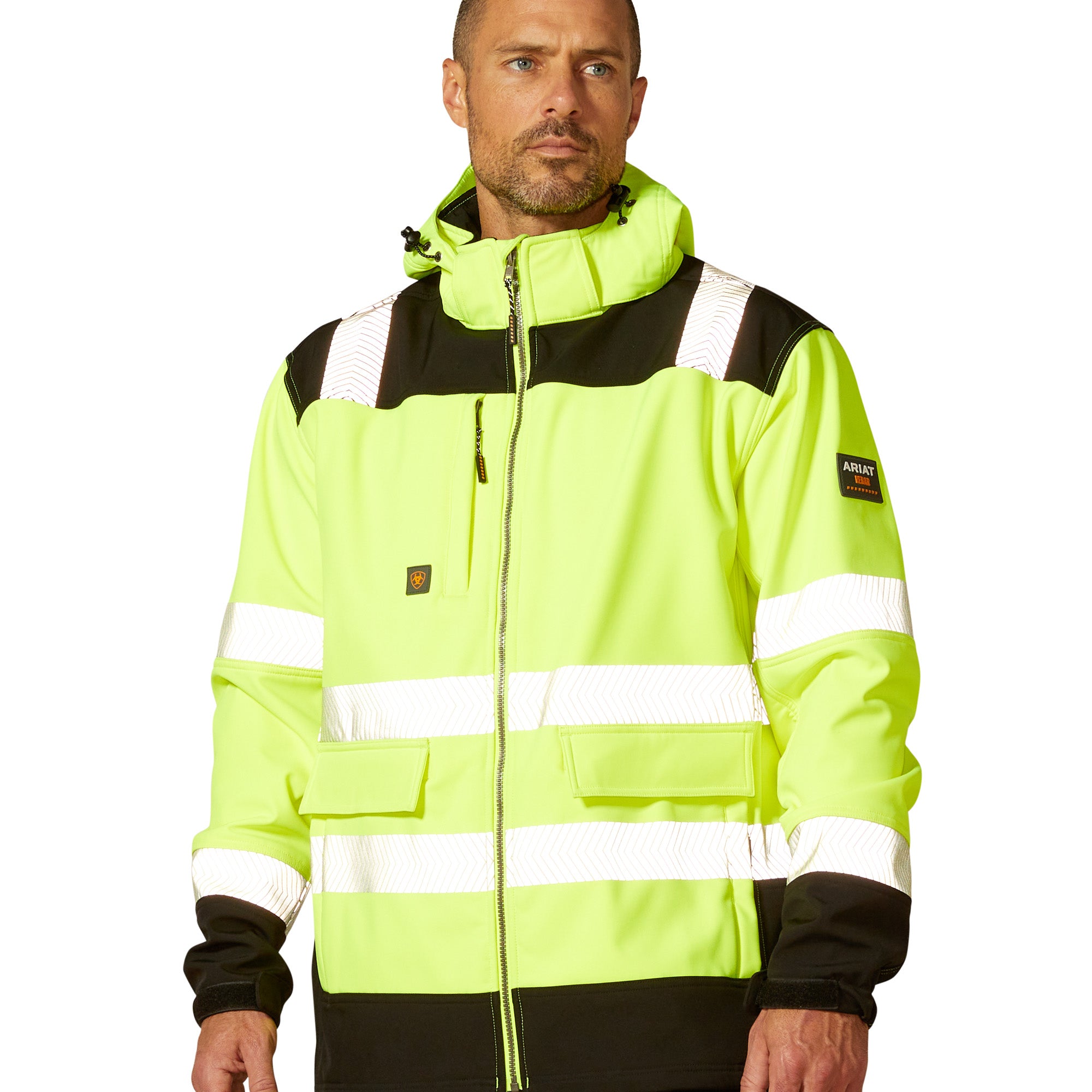 Rebar Hi-Vis Softshell Jacket - Image 7