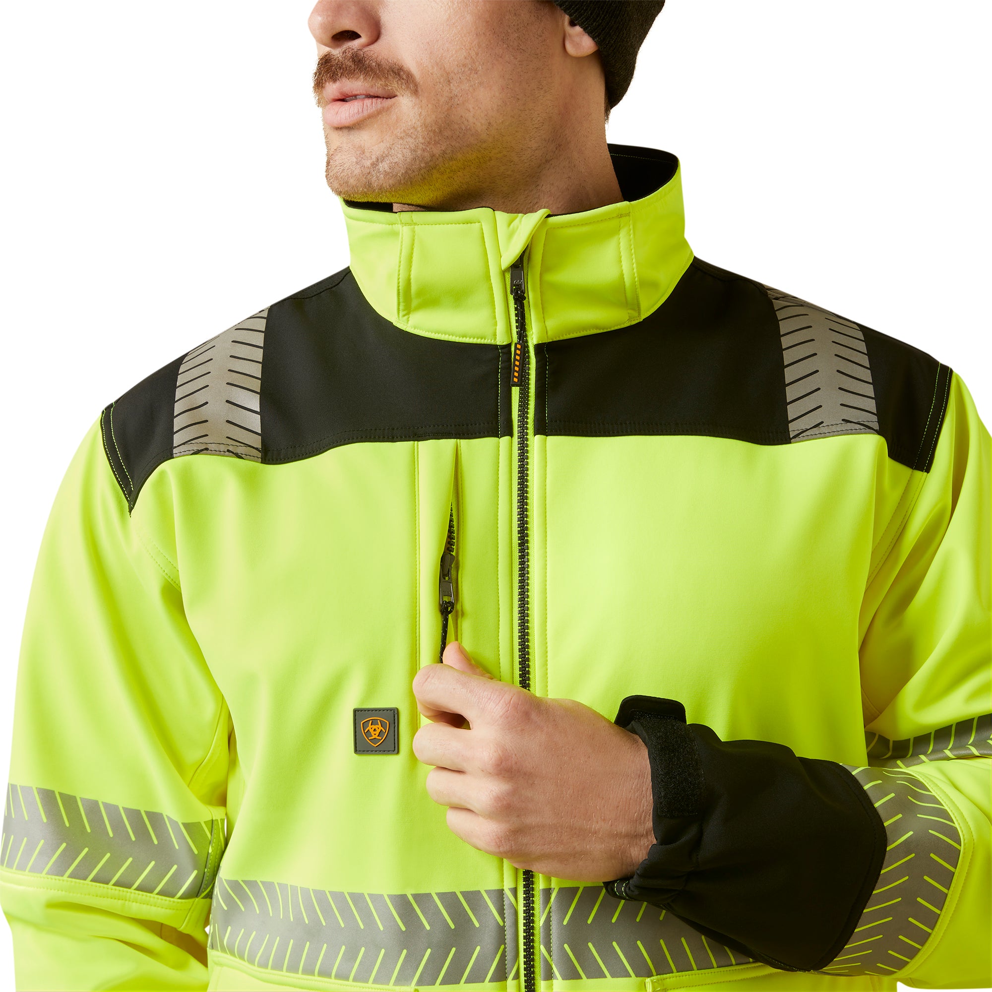 Rebar Hi-Vis Softshell Jacket - Image 5