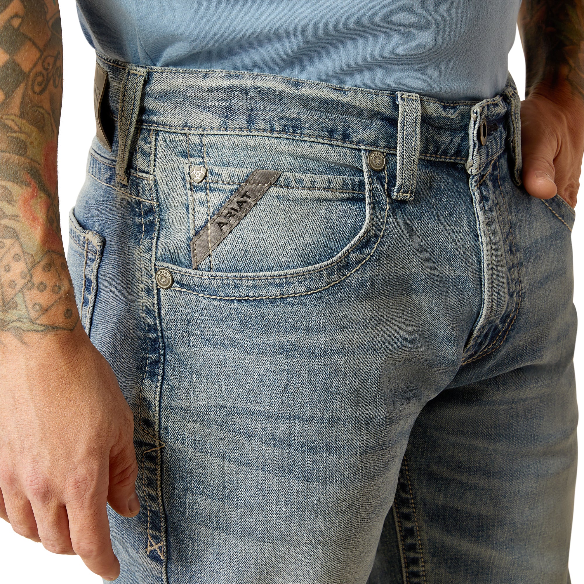M4 Relaxed Apollo Boot Cut Jeans - Image 6