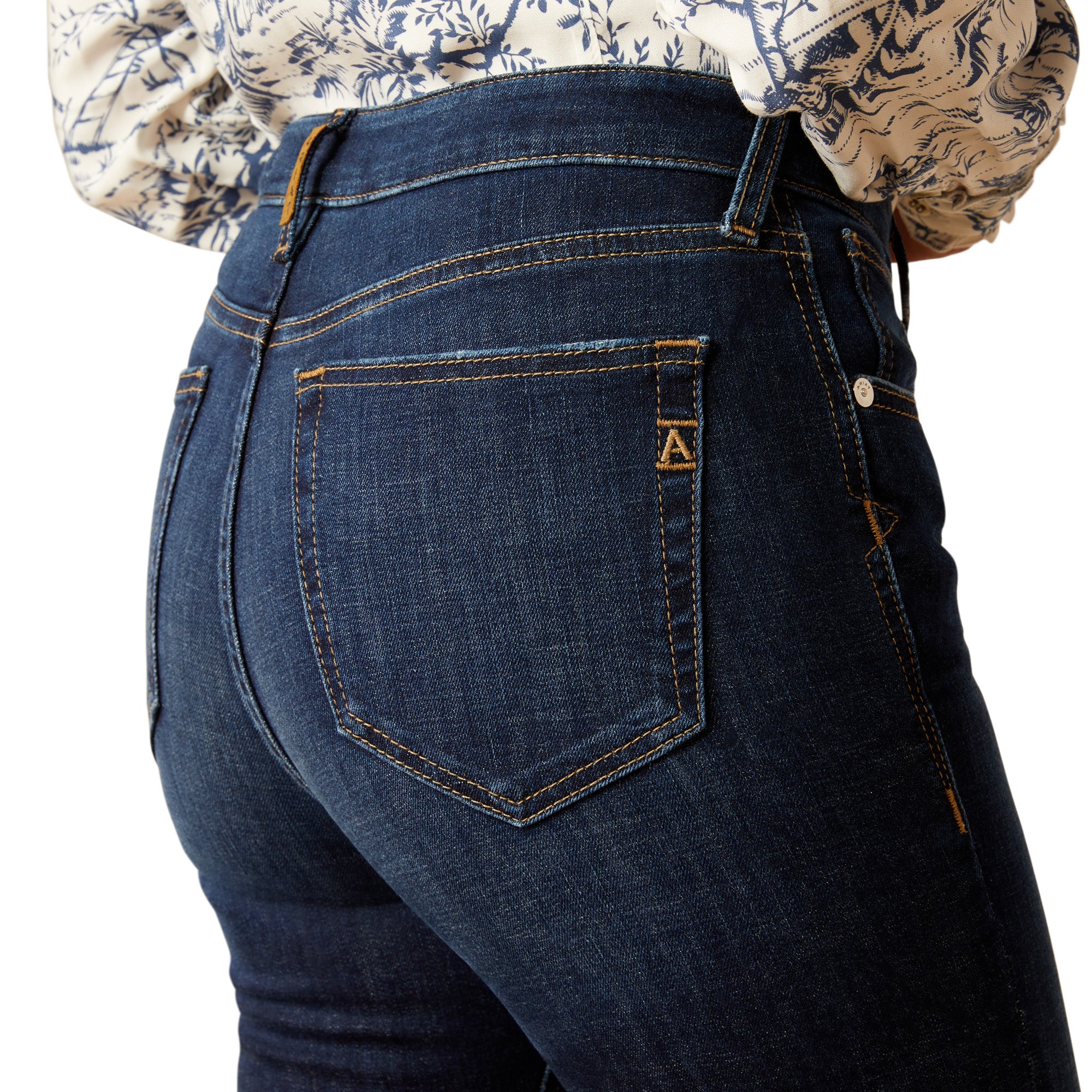 High Rise Bridle Skinny Jeans - Image 4