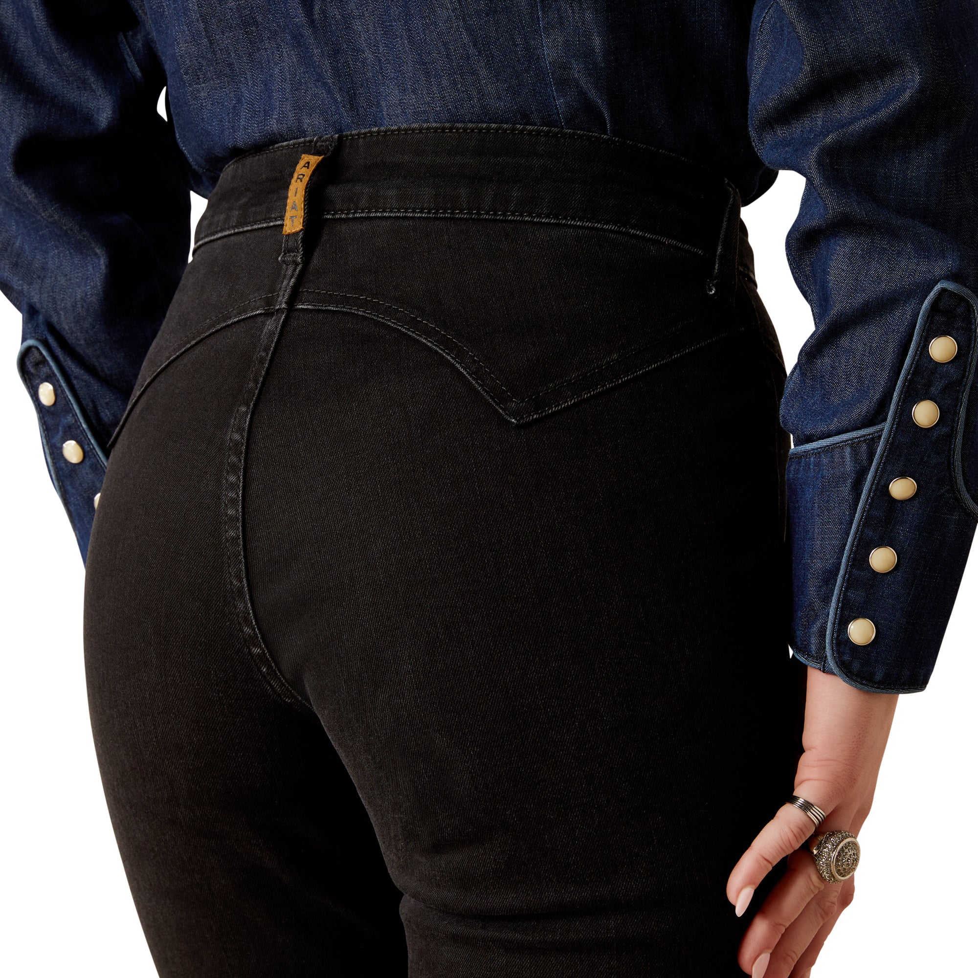 High Rise Dixie Slim Trouser Jeans - Image 4