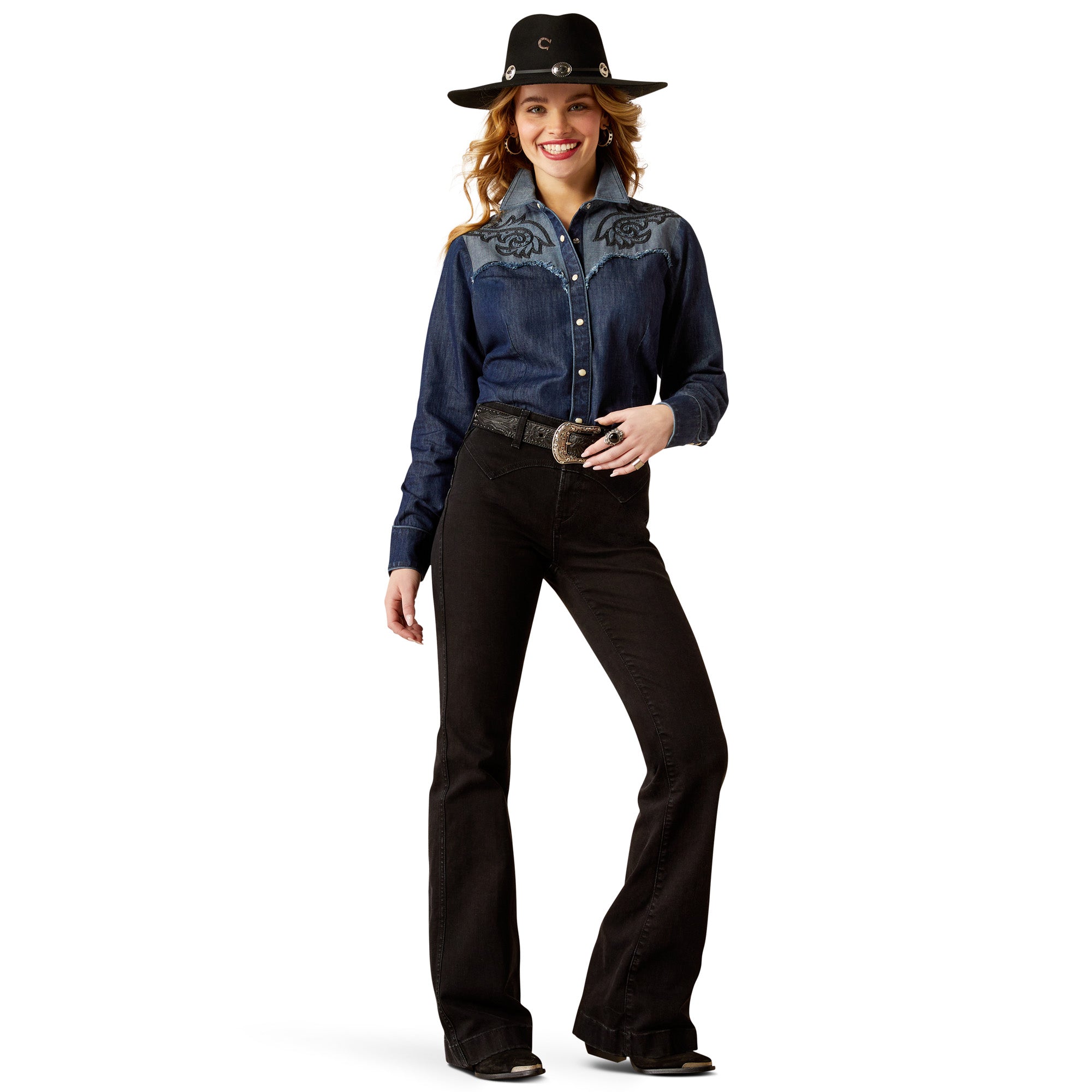 High Rise Dixie Slim Trouser Jeans - Image 6