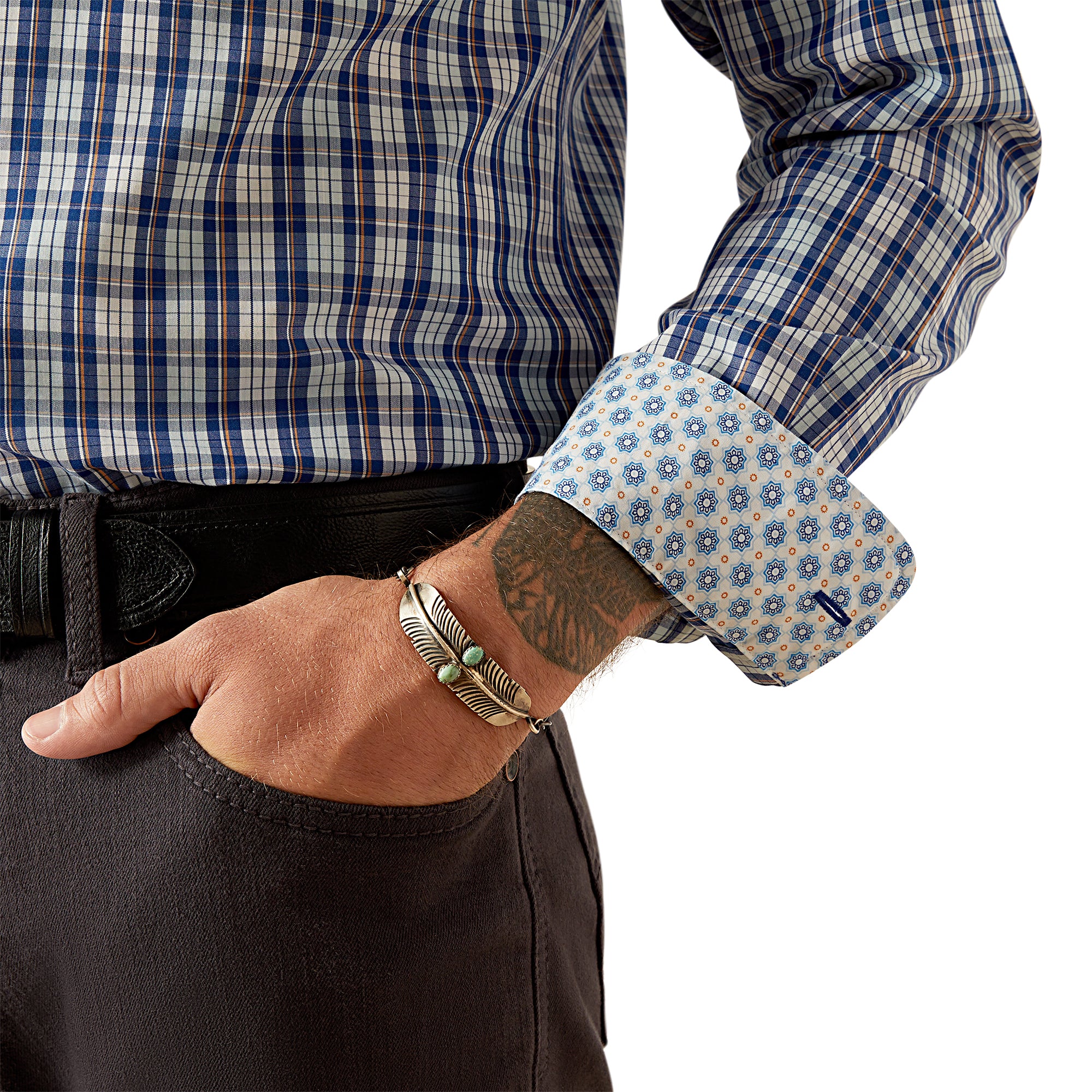 Wrinkle Free Bronson Fitted Shirt - Image 3