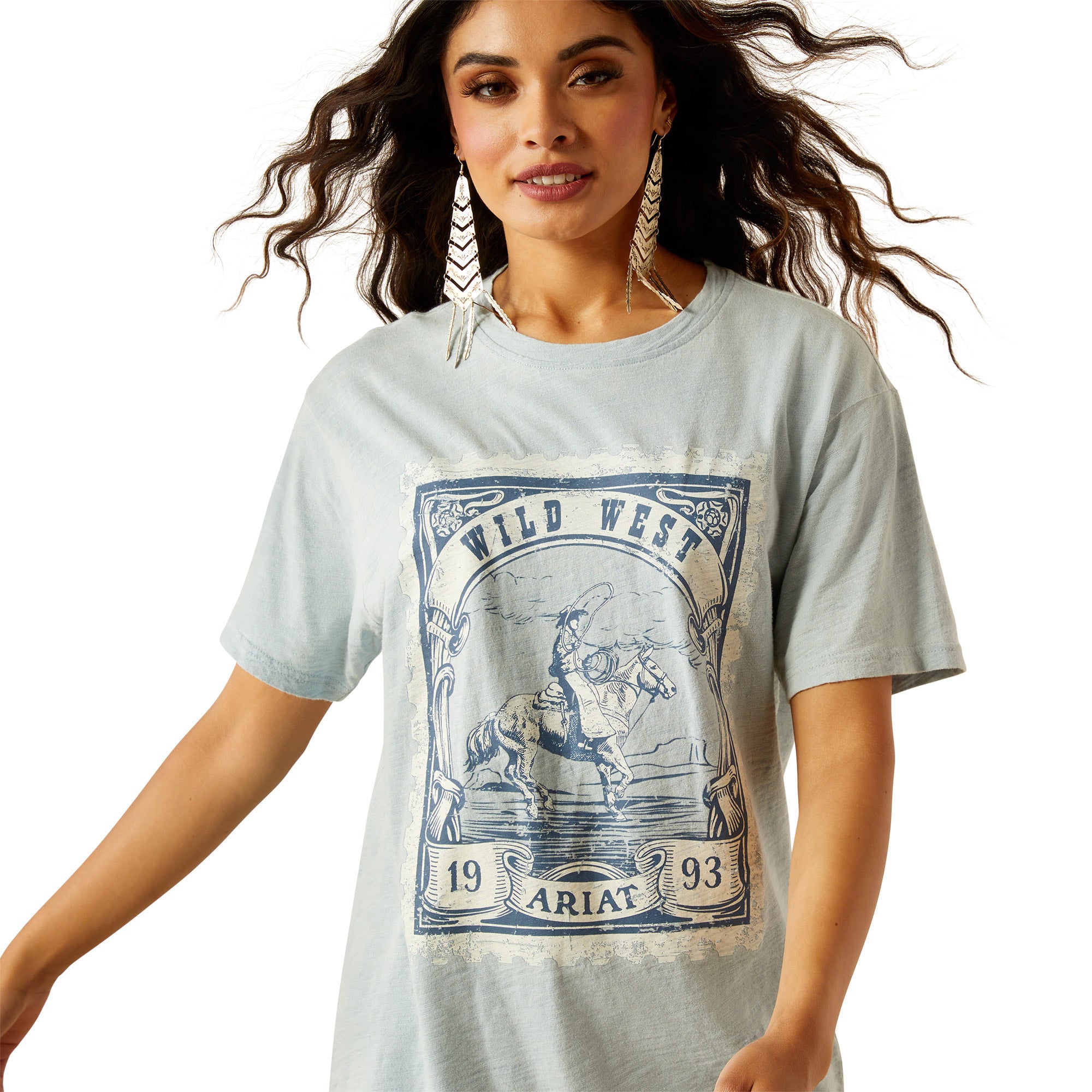 Wild West Stamp T-Shirt - Image 4