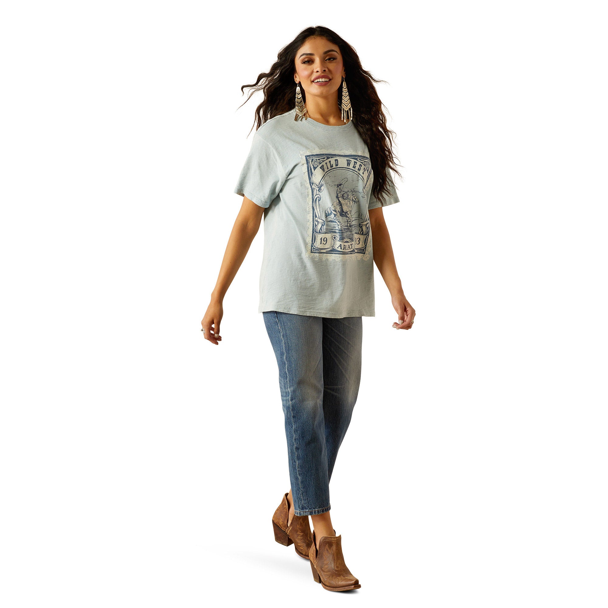 Wild West Stamp T-Shirt - Image 3