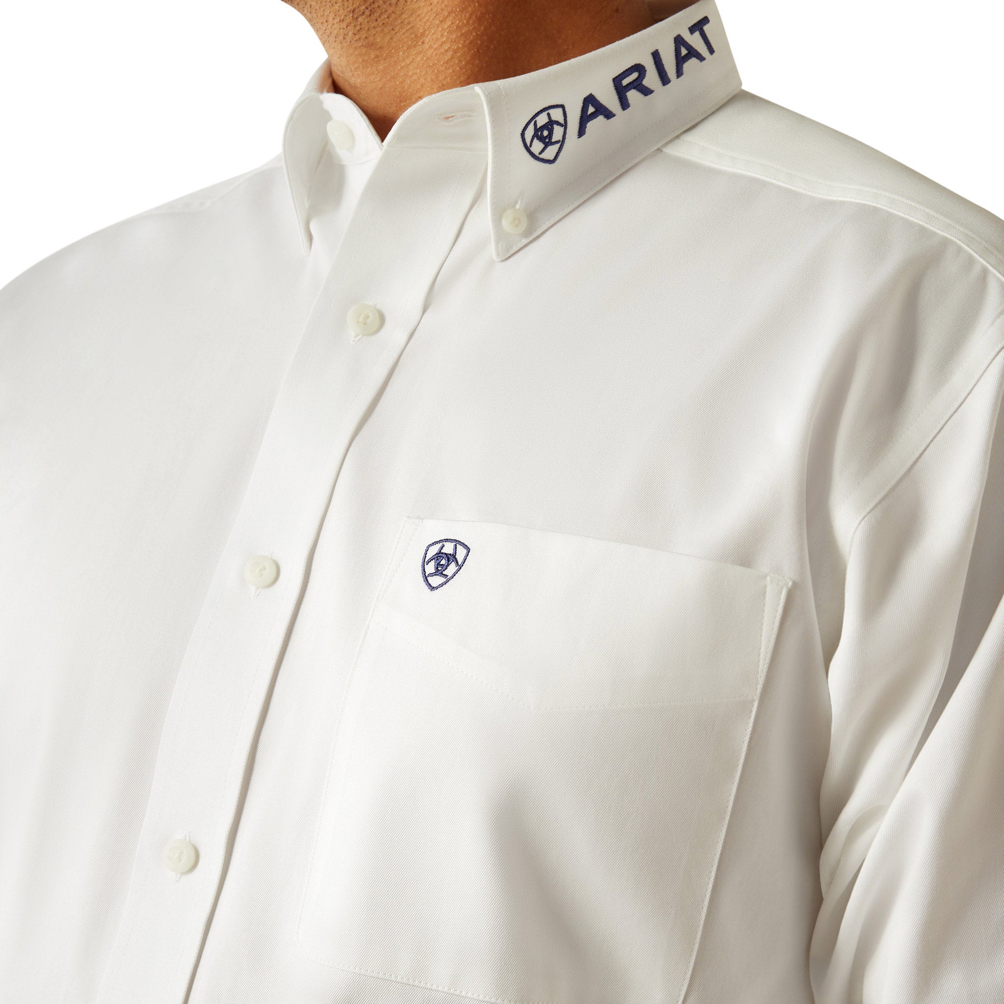 Team Logo Twill Classic Fit Shirt - Image 5