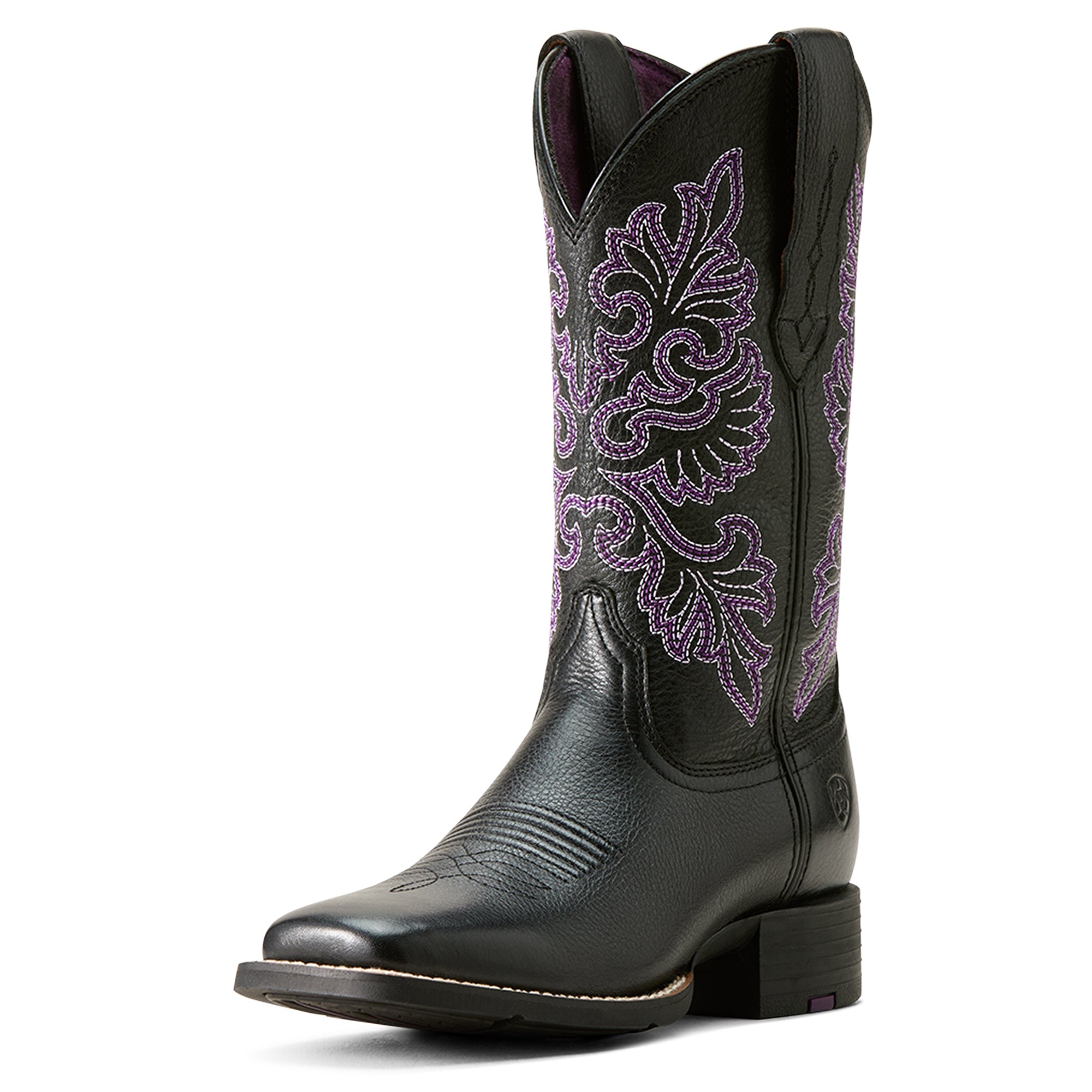 Round Up Wide Square Toe StretchFit Western Boot