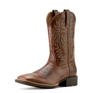 Sport Western Wide Square Toe Cowboy Boot