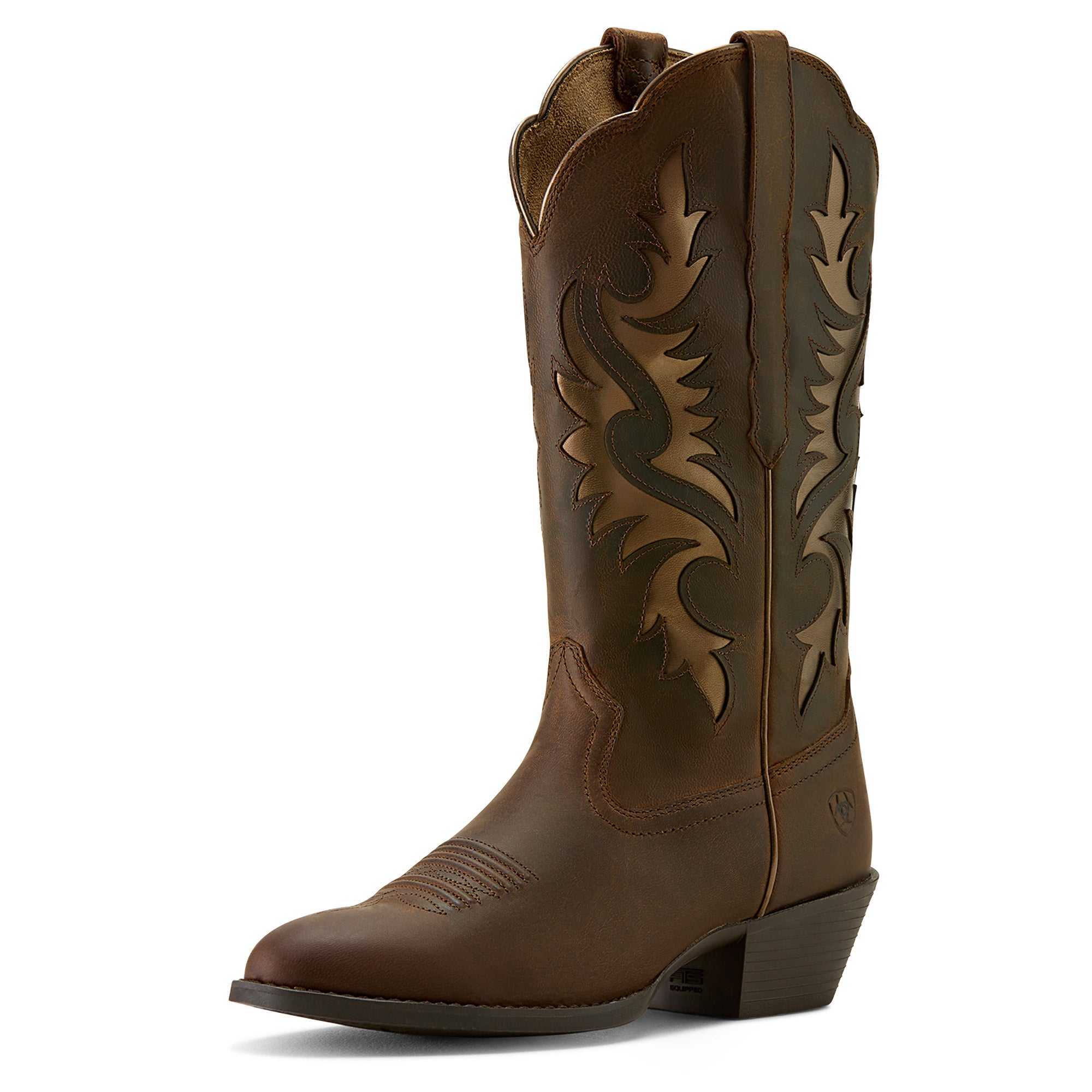 Heritage R Toe Retro Western Boot