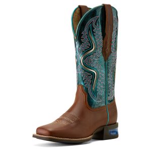 Captivate Wide Square Toe Western Boot