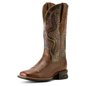 Captivate Wide Square Toe Western Boot