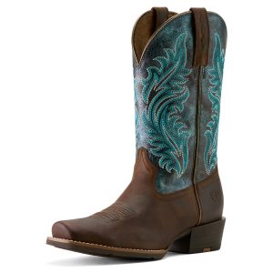 Round Up Narrow Cutter Toe Western Boot