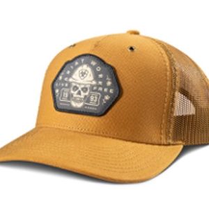 Ariat Work Skull Patch Snapback Cap
