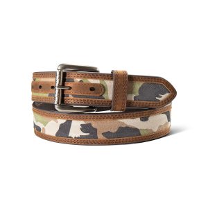Camo Suede Inlay Work Belt