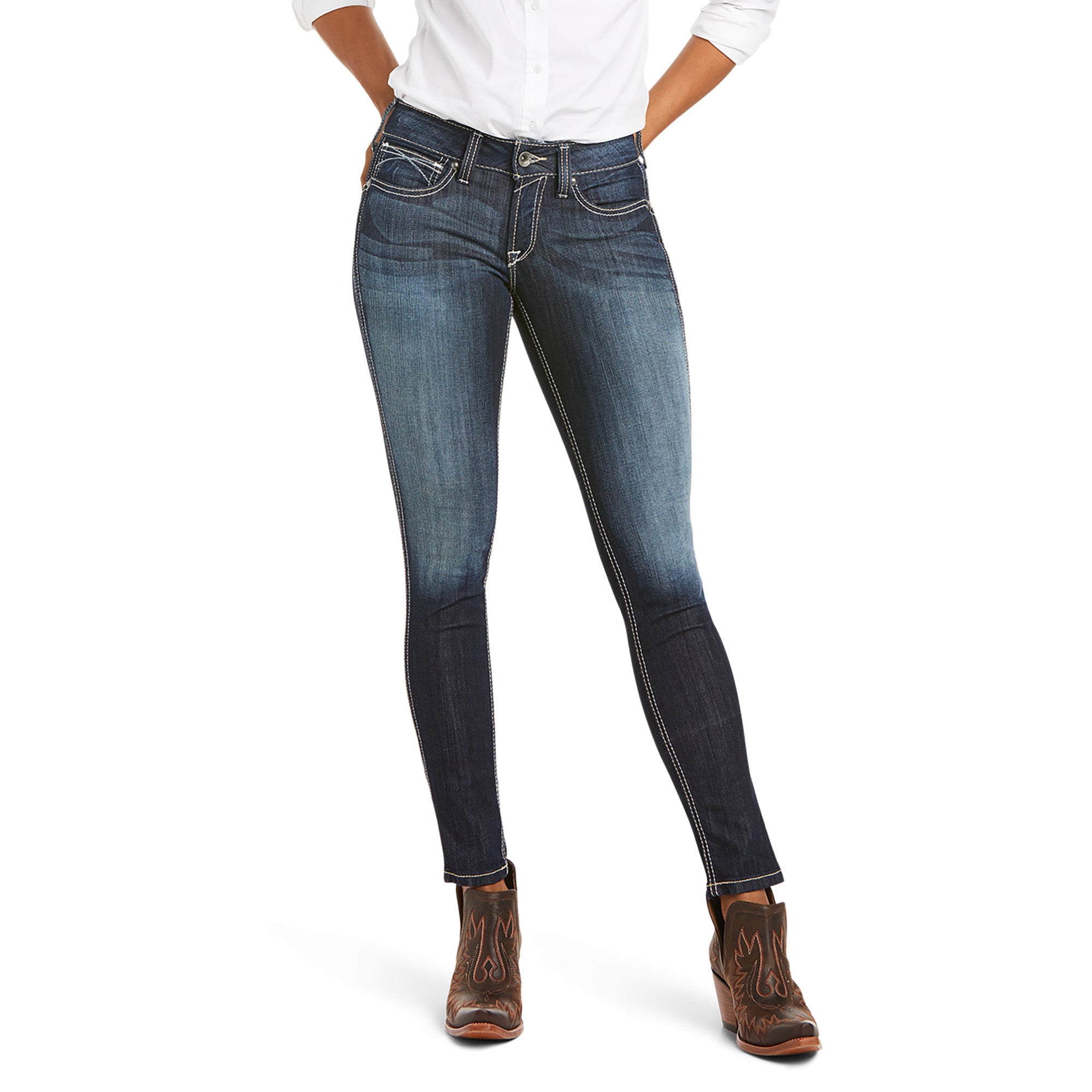 R.E.A.L.? Mid Rise Skinny Ella Jeans