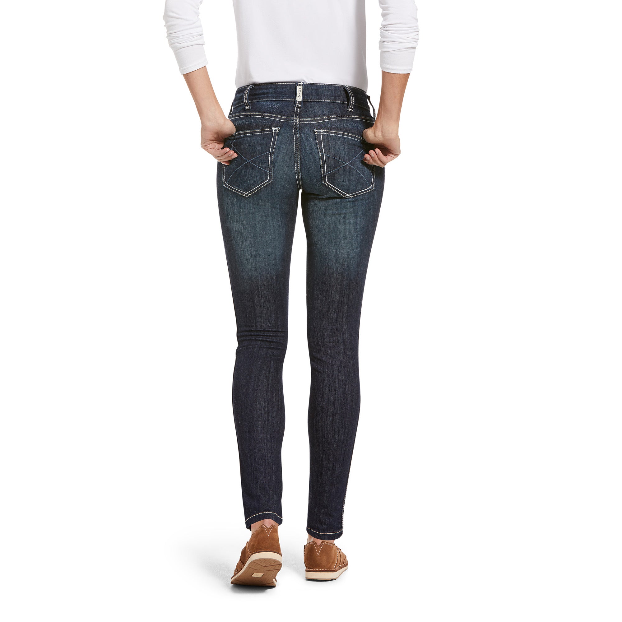 R.E.A.L.? Mid Rise Skinny Ella Jeans - Image 2