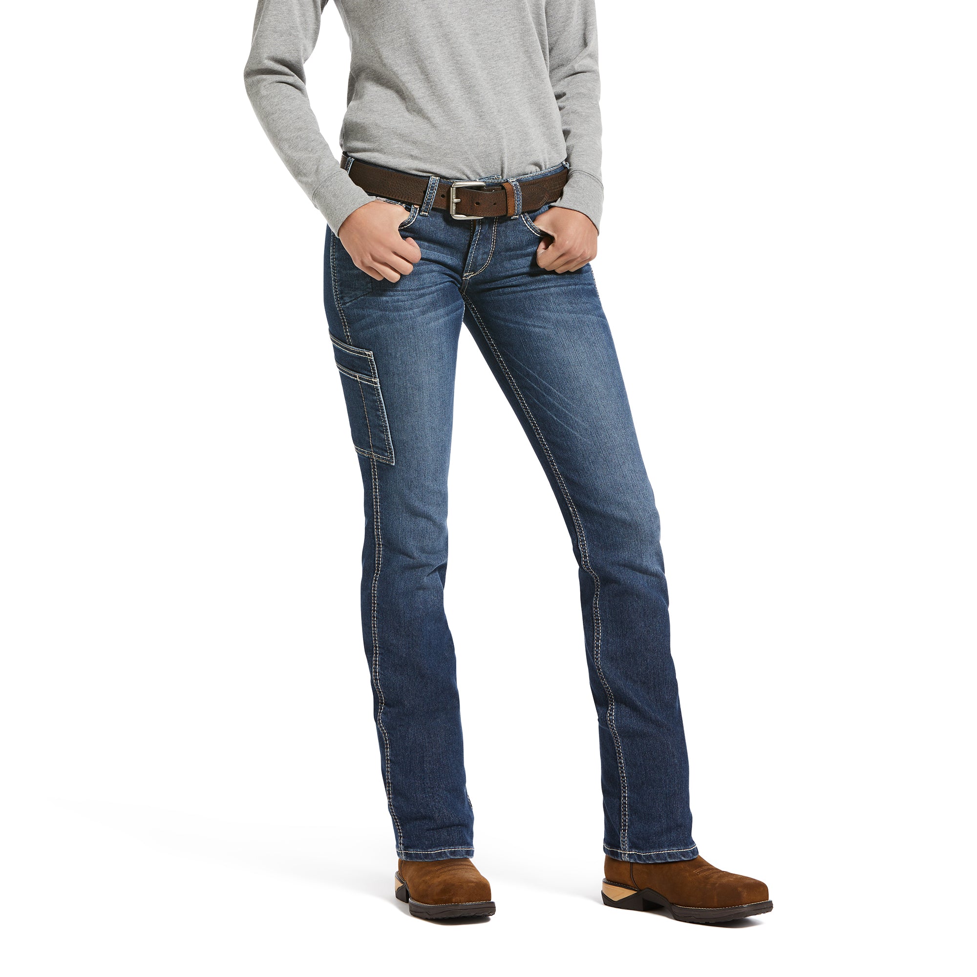 Rebar DuraStretch Riveter Straight Leg Jeans