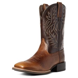 Sport Wide Square Toe Cowboy Boot