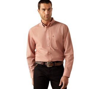 Wrinkle Free Solid Classic Fit Shirt