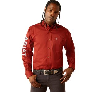 Team Logo Twill Classic Fit Shirt