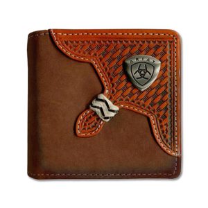 Bi-Fold Wallet - Basket Weave Overlay