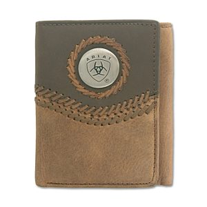 Tri-Fold Wallet - Two Toned Accents