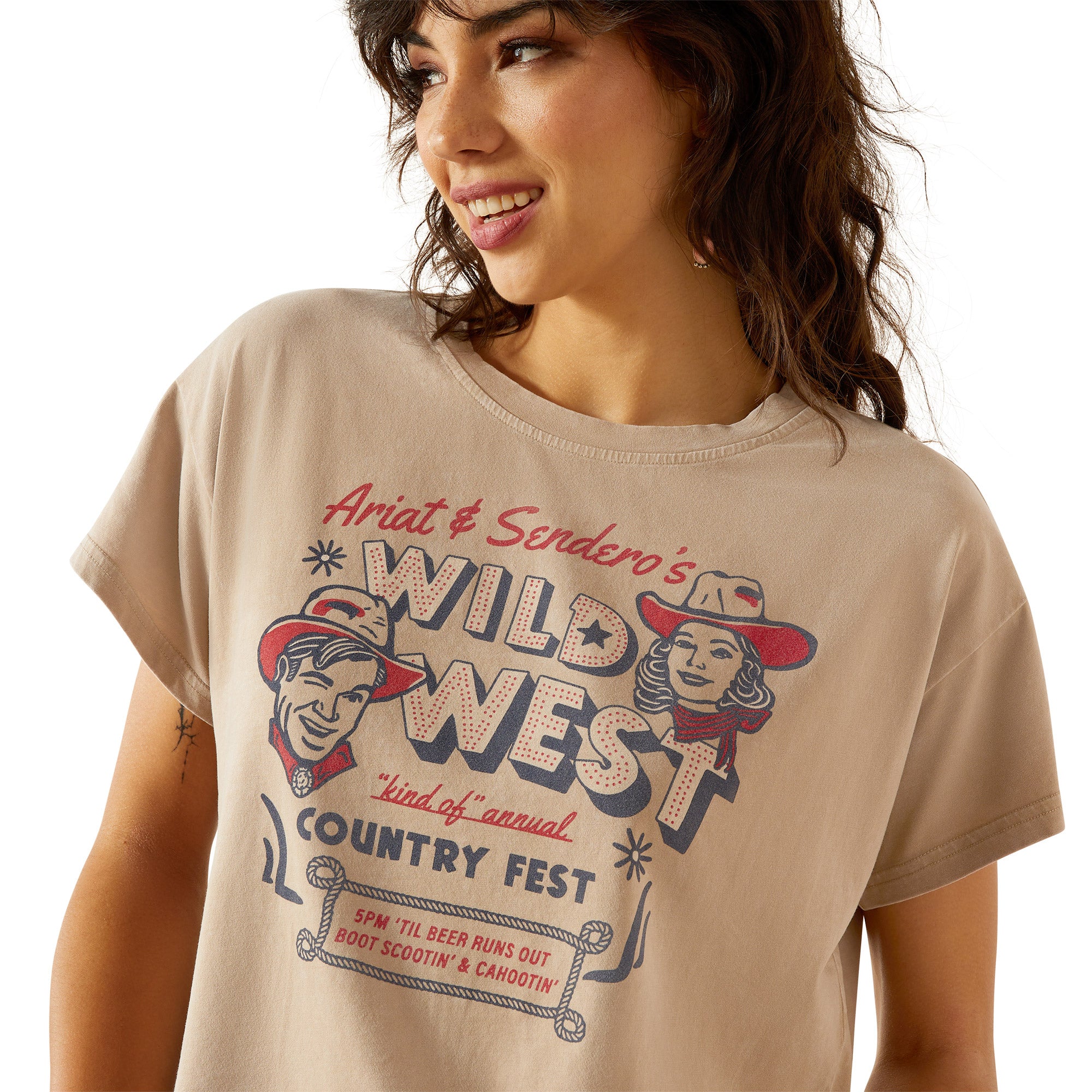 Sendero x Ariat Wild West Country Fest T-Shirt - Image 4