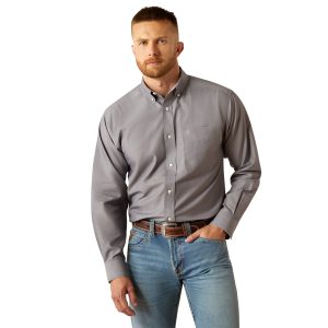 Wrinkle Free Solid Classic Fit Shirt